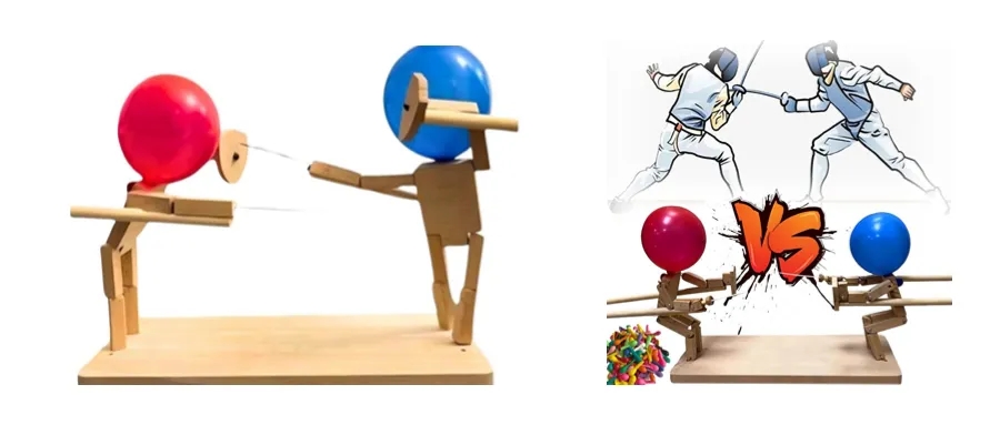 WOODEN TOY 木制击剑玩具